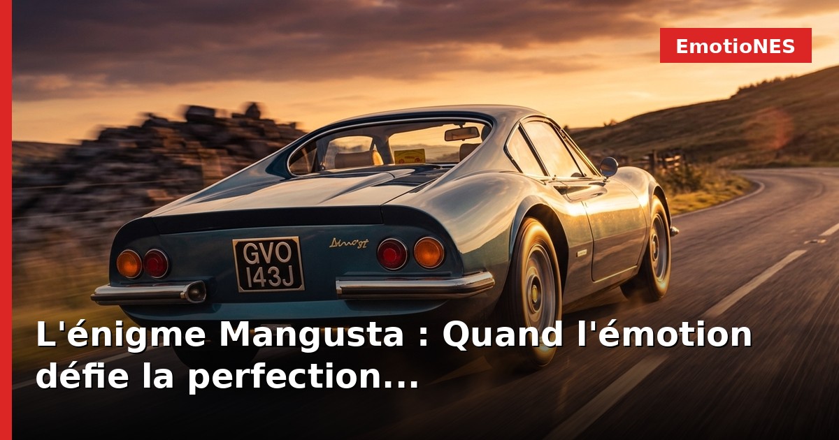 L'énigme Mangusta : Quand l'émotion défie la perfection