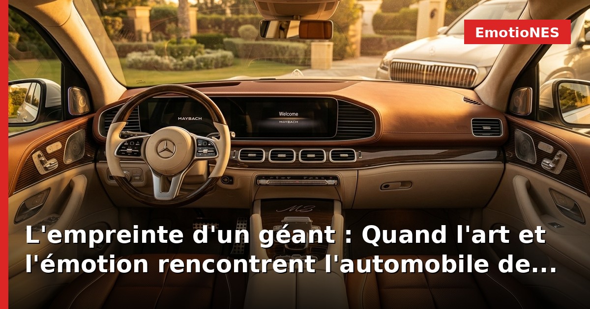 L'empreinte d'un géant : Quand l'art et l'émotion rencontrent l'automobile de luxe à Pebble Beach
