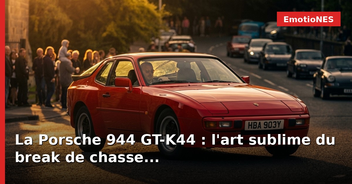 La Porsche 944 GT-K44 : l'art sublime du break de chasse